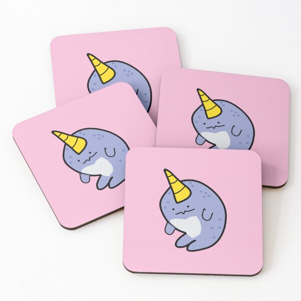 Item preview, Moody Narwhal cute designed and sold by fluffyfamcraft.