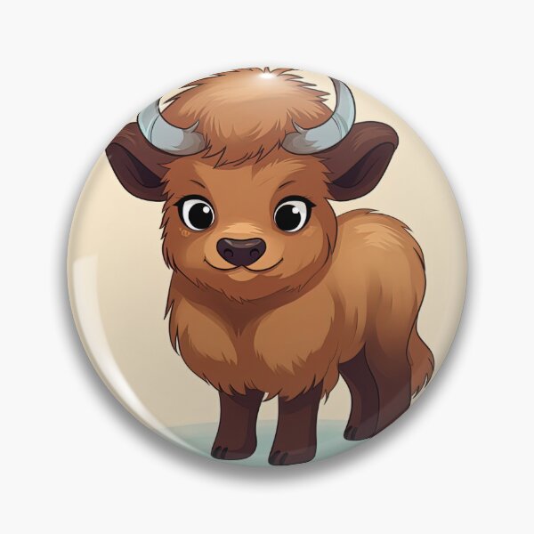 Item preview, Bison | cute style designed and sold by ComicsFactory.