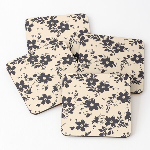 Item preview, Vintage Black Flower designed and sold by BellaLawi.