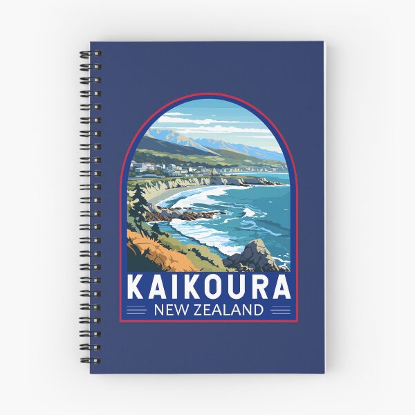 Item preview, Kaikoura New Zealand Travel Art Emblem designed and sold by KrisSidDesigns.