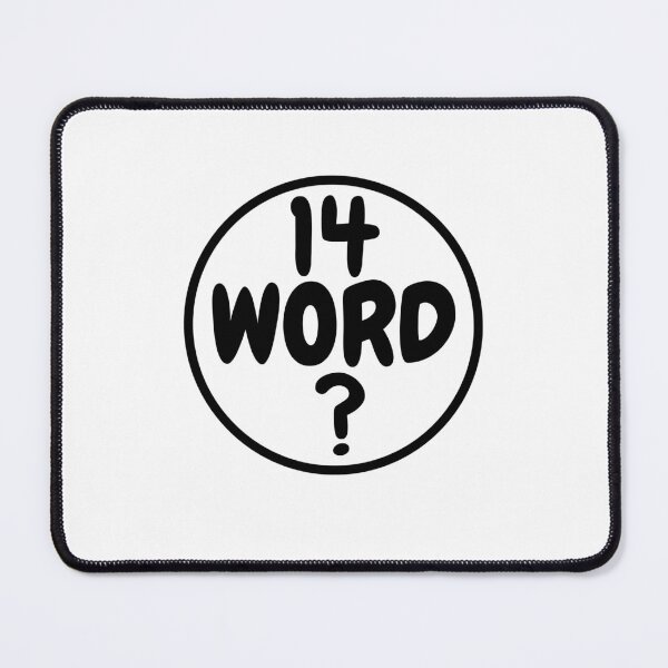 Item preview, 14 WORD? designed and sold by RobbiesMusic.