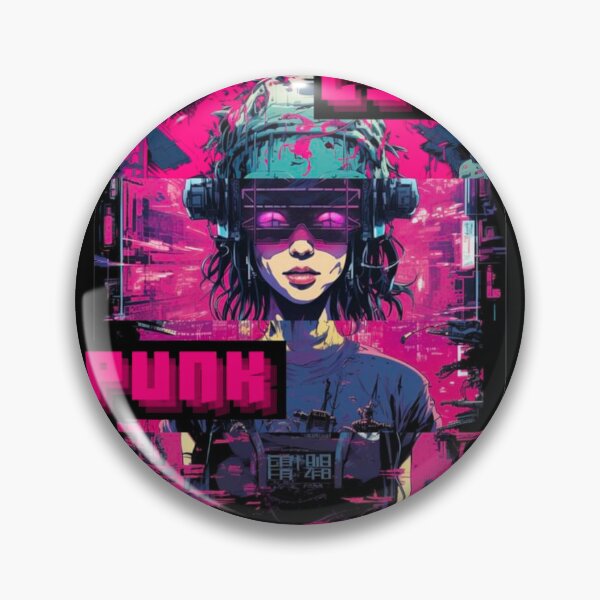 Item preview, Cyber Punk Pink Girl designed and sold by AceILA.