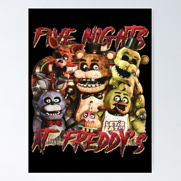 Nightmare Fredbear Posters for Sale