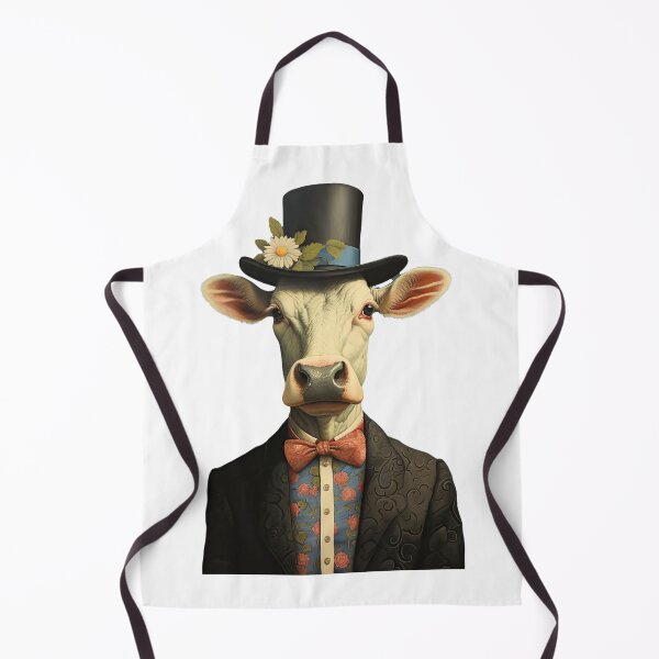 Item preview, Cow Dressed Up for Town designed and sold by harborhouse55.