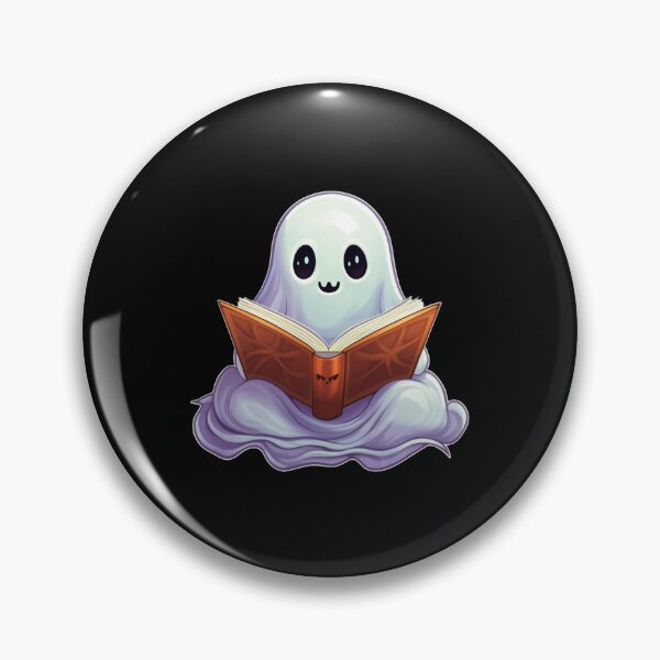 Item preview, Cute ghost reading book designed and sold by Mateusz Majcherek.