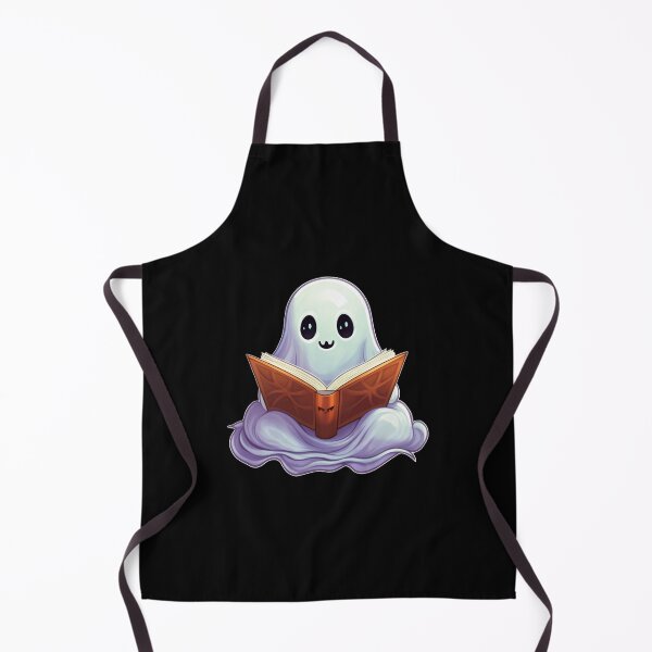 Item preview, Cute ghost reading book designed and sold by Mateusz Majcherek.