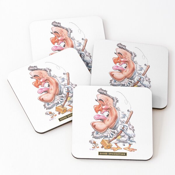 Item preview, GOOSE SPRINGSTEEN - Another Great Illustration from Paul Cemmick's POPSTAR MUTATIONS by DAVID RICHARDSON designed and sold by TIGERDAVER.
