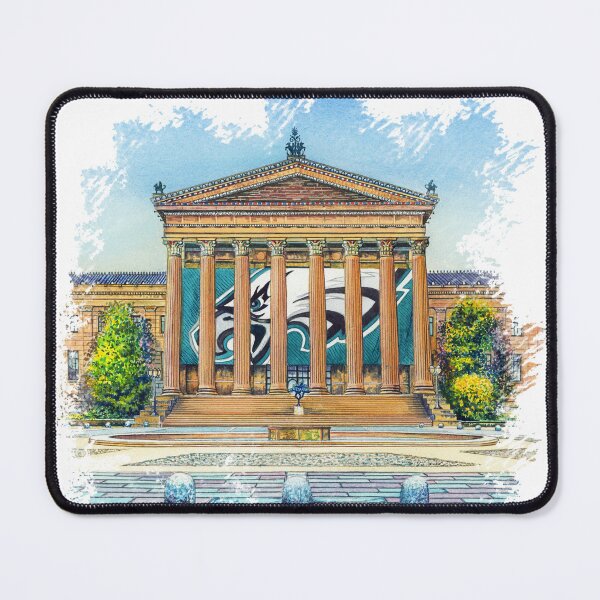 Item preview, Eagles/Art Museum designed and sold by TheArtyBrit.