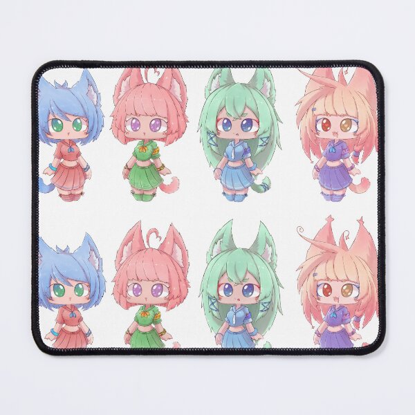 Item preview, Quarteto Fluffgals~! [ver.4fluffmons] designed and sold by Rakkhamon.