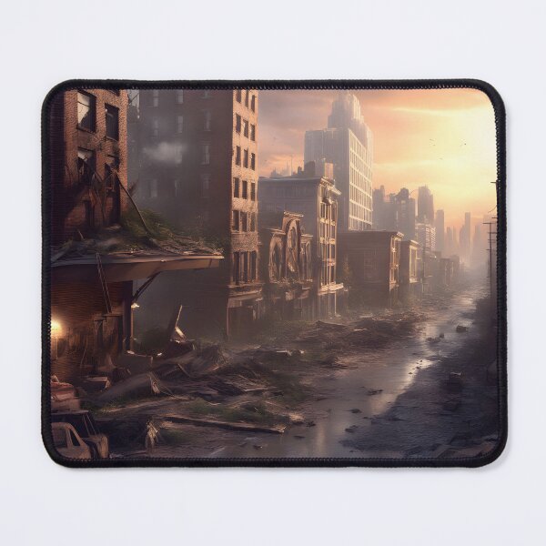 Item preview, Desolate desecrated street scene designed and sold by Metaverse8.