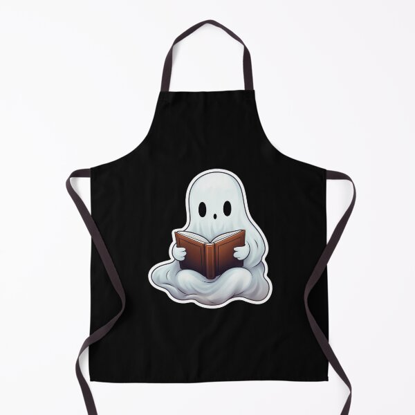 Item preview, Cute ghost reading book designed and sold by Mateusz Majcherek.