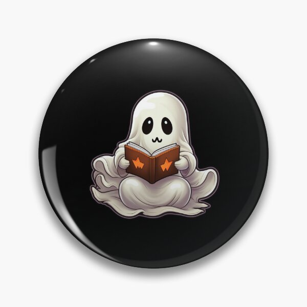 Item preview, Cute ghost reading book designed and sold by Mateusz Majcherek.
