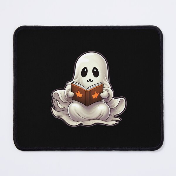 Item preview, Cute ghost reading book designed and sold by Mateusz Majcherek.