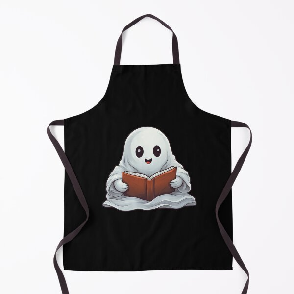 Item preview, Cute ghost reading book designed and sold by Mateusz Majcherek.