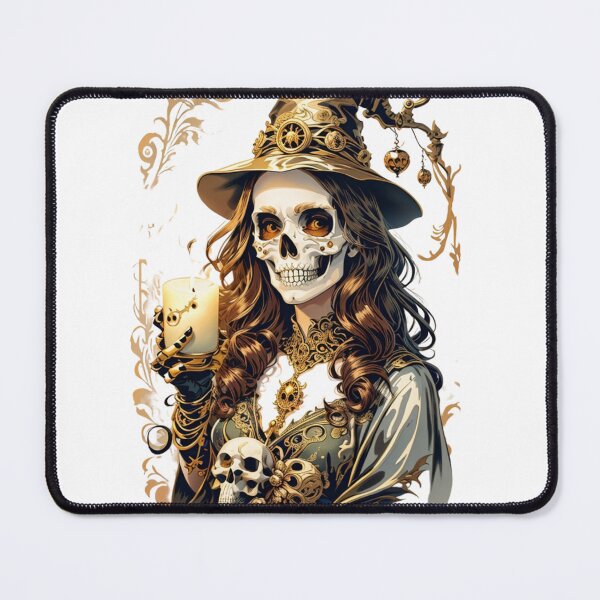 Item preview, Skull Halloween Witch designed and sold by Imaginaria Inkworks.