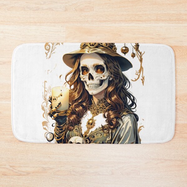 Item preview, Skull Halloween Witch designed and sold by Imaginaria Inkworks.
