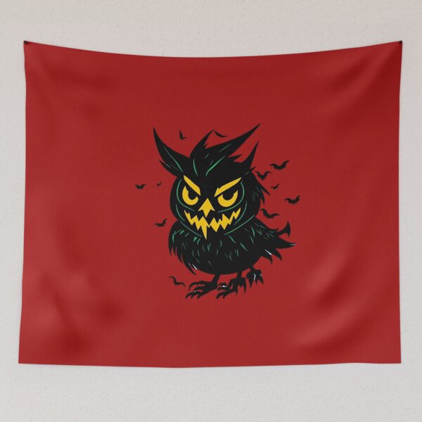 Item preview, Halloween Owl designed and sold by Tandilia Store.