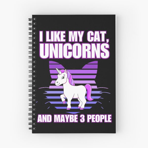 Item preview, I Like Cats Unicorns And Maybe 3 People designed and sold by McThingummy.