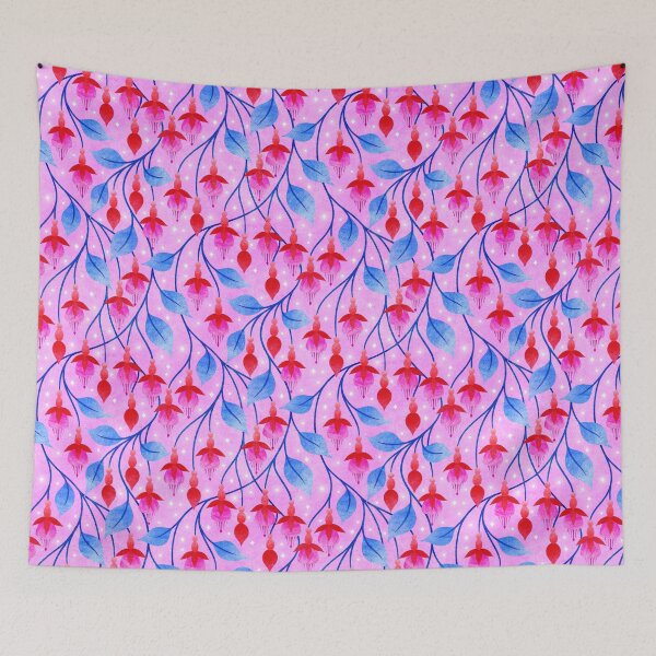 Item preview, Starlit Fuchsias designed and sold by RebeccaFlaherty.
