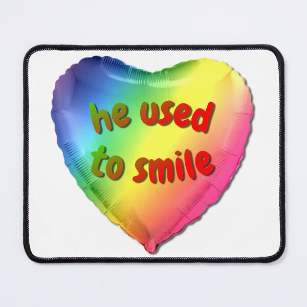 Item preview, He Used to Smile designed and sold by DonAscaneo.