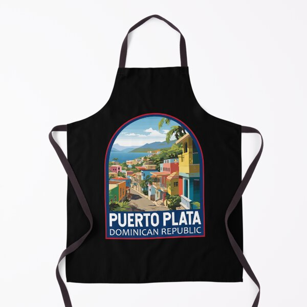 Item preview, Puerto Plata Dominican Republic Travel Art Emblem designed and sold by KrisSidDesigns.