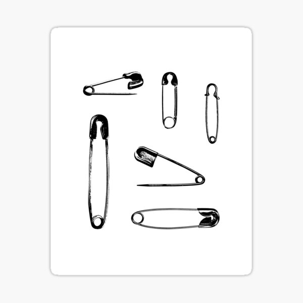 Item preview, Safety Pins designed and sold by verycoolandnice.