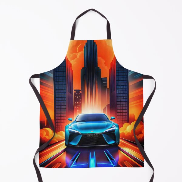 Artikelvorschau, Blauer futuristischer Sportwagen entworfen und verkauft von Becooldesing.