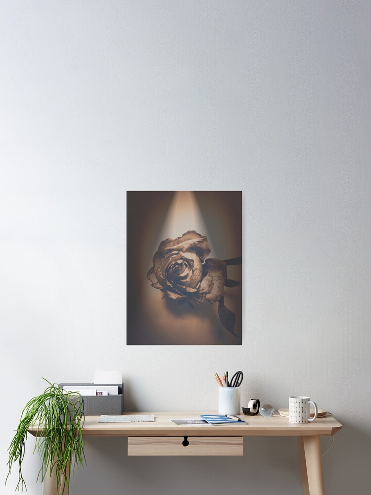 Thumbnail 2 of 3, Poster, A Rose is Born Art Photo designed and sold by OneDayArt.