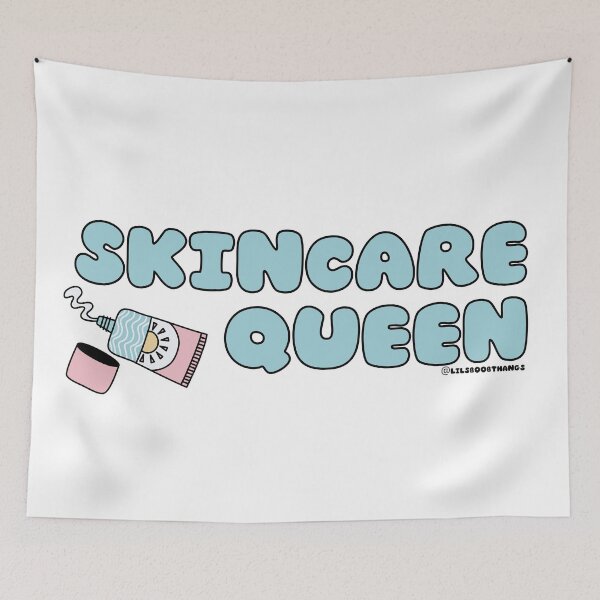 Item preview, Skincare Queen. v6, green/blue | @lilsboobthangs designed and sold by lilsboobthangs.