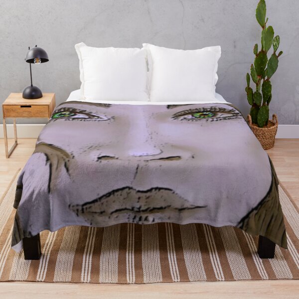 Item preview, Abstract Portrait of Woman with Piercing Eyes designed and sold by gleefulme.