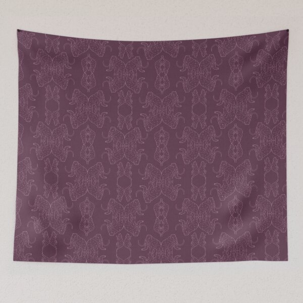 Item preview, Mammoth & Giant Beaver Pattern designed and sold by Felipithecus.