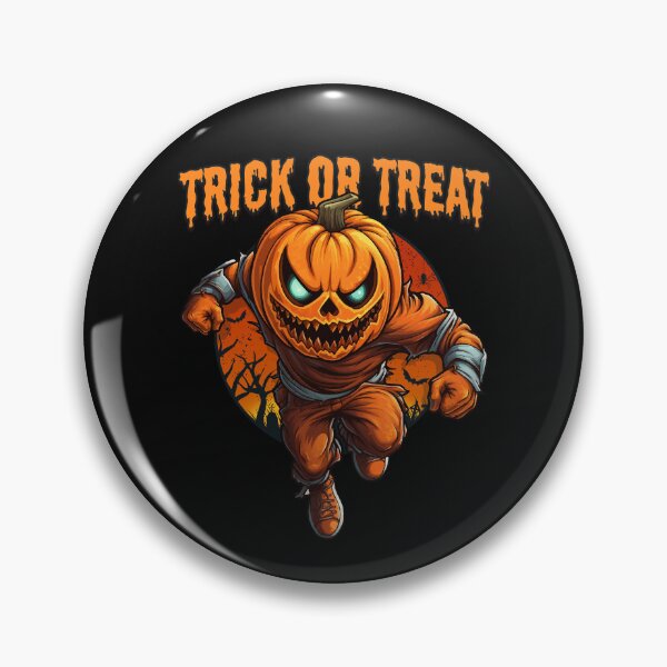 Item preview, Halloween pumpkin monster trick or treat designed and sold by Billianidesigns.