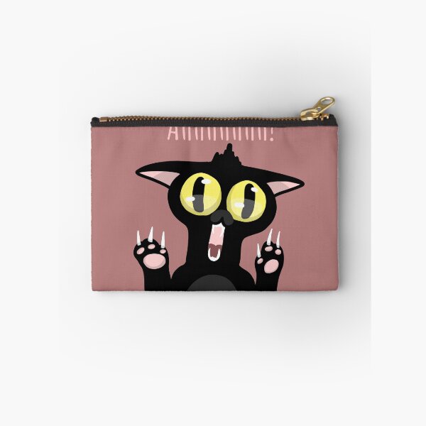 Item preview, Dramatic Funny black cat illustration designed and sold by La Loca.