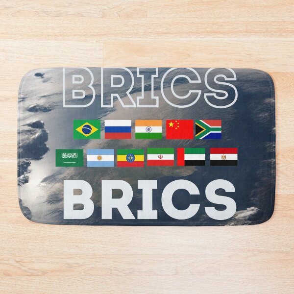 Item preview, Countries that make up the BRICS group designed and sold by studio468.