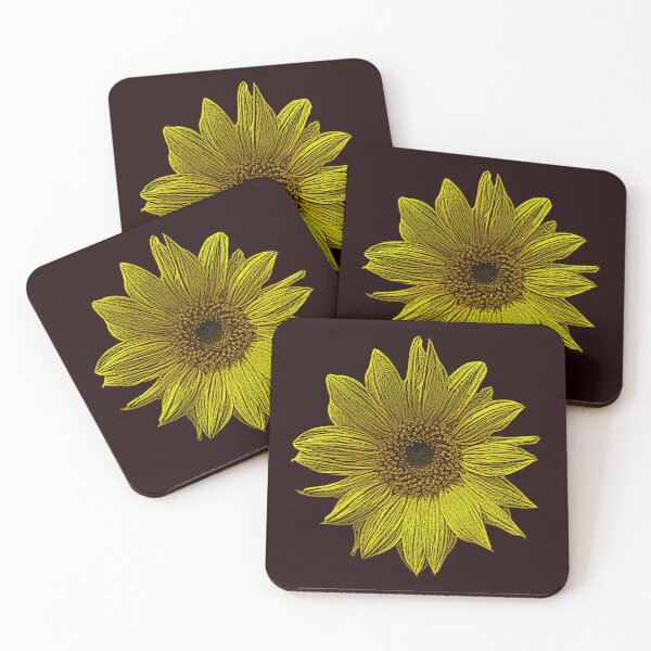 Item preview, big yellow sunflowers designed and sold by pollywolly.