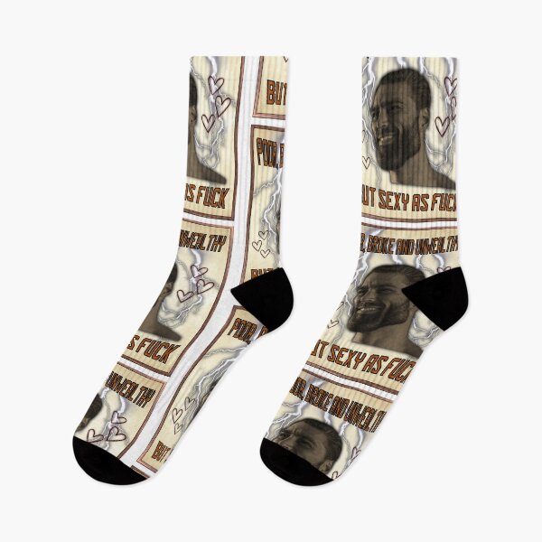 Item preview, Poor Broke And Unwealthy But Sexy As Fuck Meme Gigachad designed and sold by GoofyShopp.