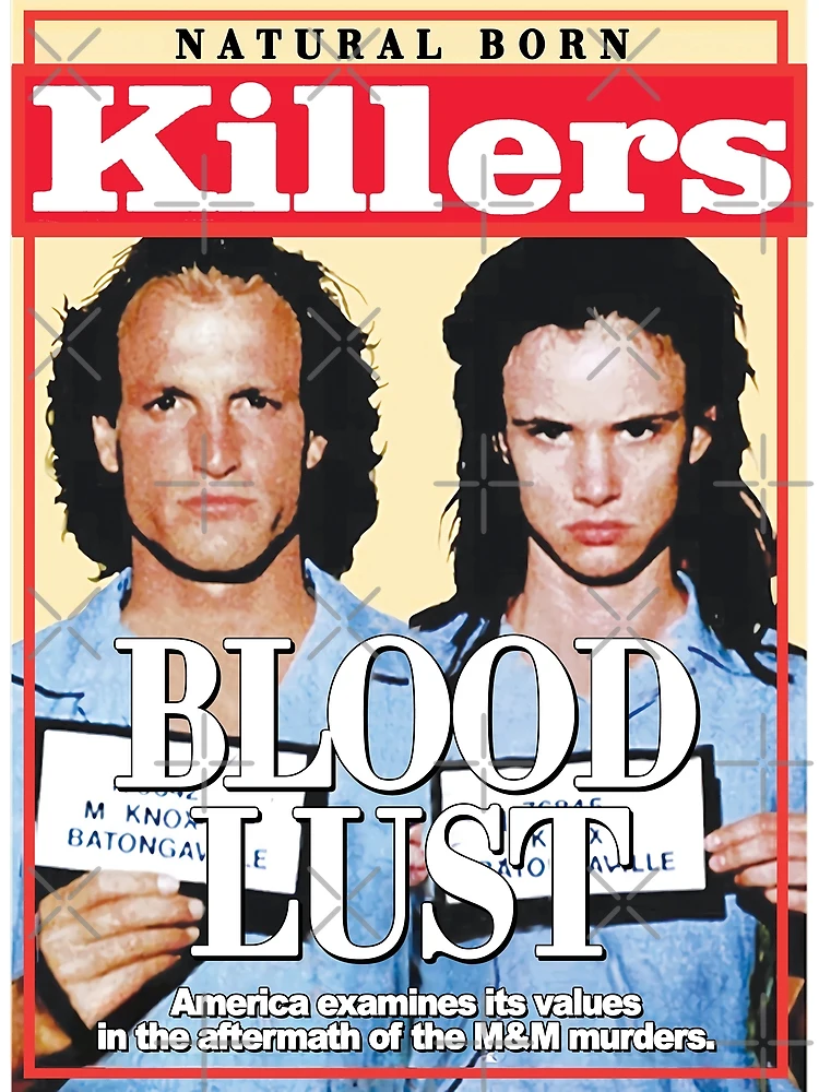 通販 Natural Shirt Poster, Vintage - Movie Killers Born その他