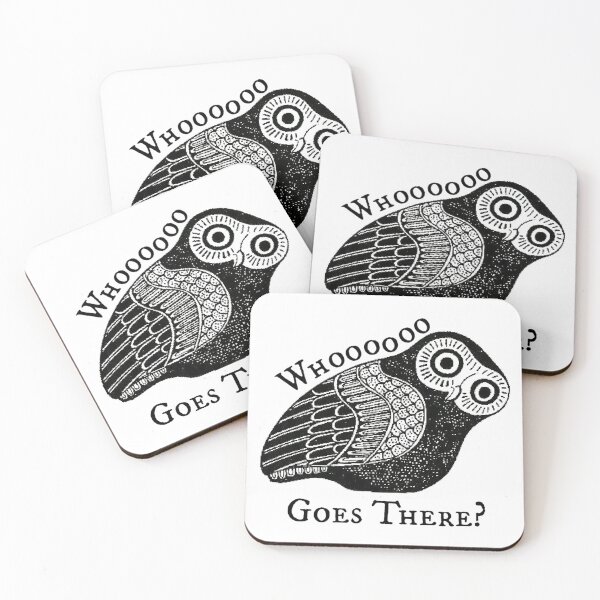 Item preview, Whooooo Goes There?- Halloween gift designed and sold by SSustainable.