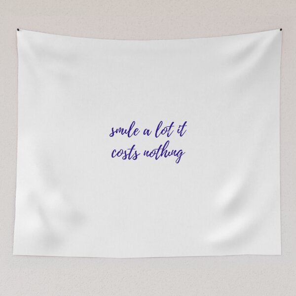 Item preview, smile a lot it costs nothing design designed and sold by Arulsanthosh.