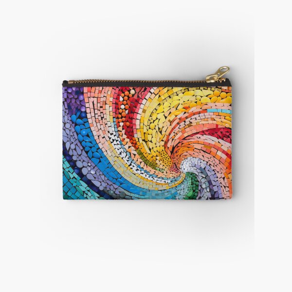 Item preview, Mosaic art Rainbow colors mosaic Spiral mosaic Barcelona Gaudi trencadis inspired designed and sold by LolioGifts.