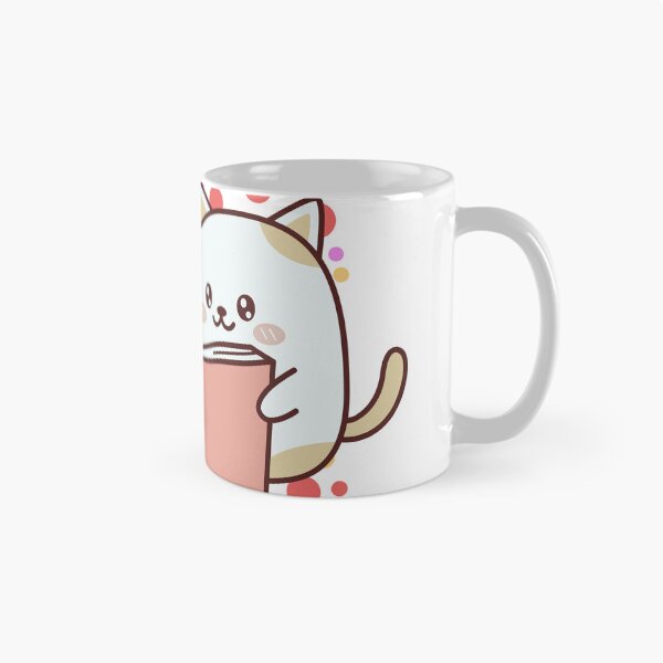 Item preview, Just One More Chapter Cute Kawaii Cats Reading a Book designed and sold by sassandsun.