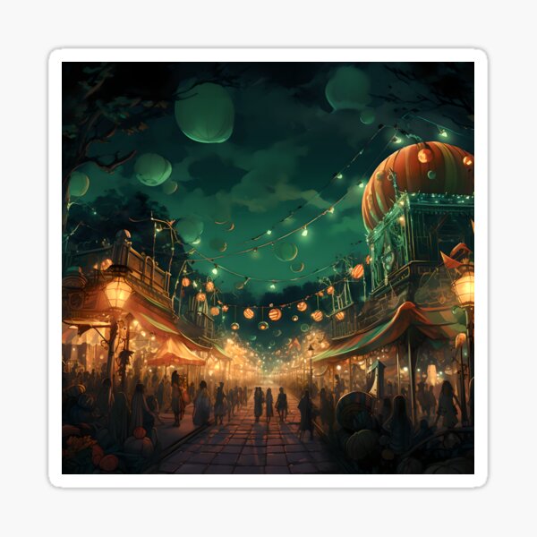 Item preview, Kaleidoscope Carnival: Pumpkin Pageantry designed and sold by Viktor Surzhko.