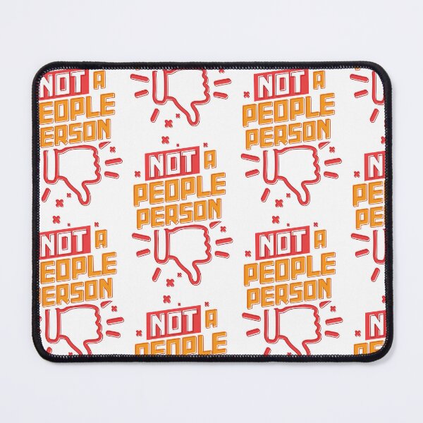 Item preview, Not A People Person - Red/Orange designed and sold by ts-eg.