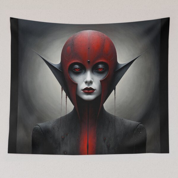 Item preview, Grey Enigma Alien Reflections designed and sold by andycorah.