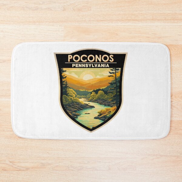 Item preview, Poconos Pennsylvania Badge designed and sold by KrisSidDesigns.