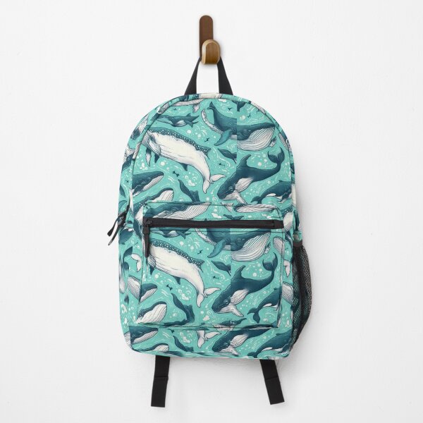 Item preview, Whales patterns! designed and sold by funny artist.