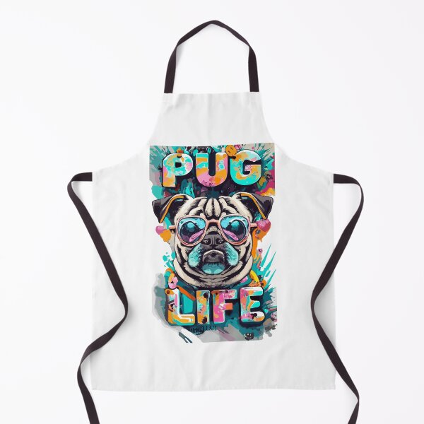 Item preview, Pug Life Graffiti designed and sold by ColorFlick.