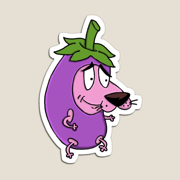 Item preview, Eggplant Courage designed and sold by nadjmahal.