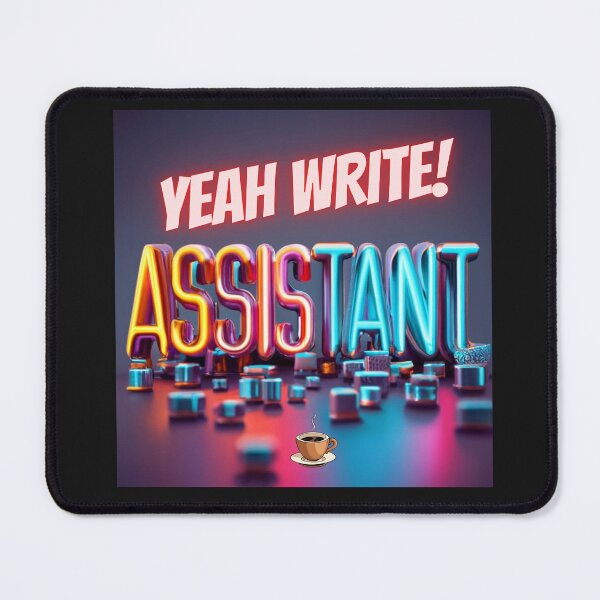 Item preview, ASSISTANT YEAH WRITE designed and sold by carlos crane.