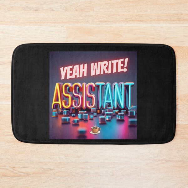 Item preview, ASSISTANT YEAH WRITE designed and sold by carlos crane.